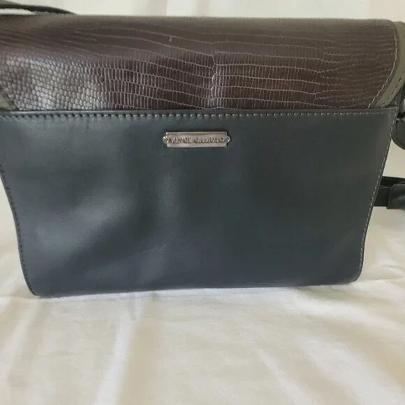 Vince Camuto Crossbody Bag Purse Brown Green Tan Fall Colors - Picture 5 of 15